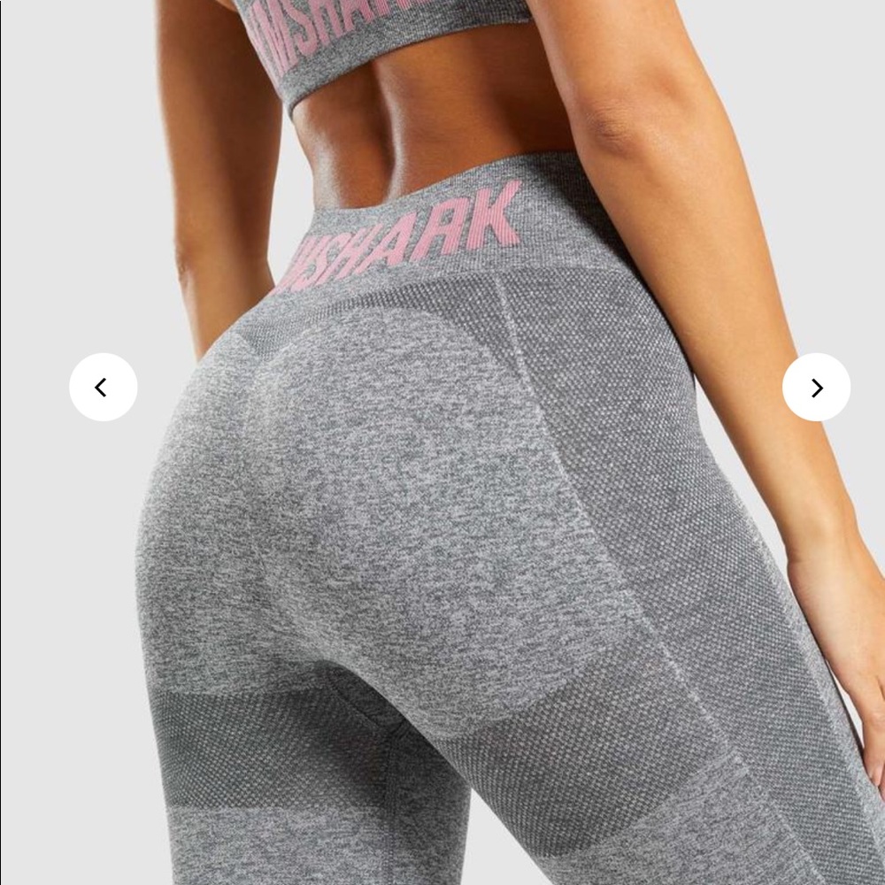 Gymshark Flex High Waisted Leggings (Pink)